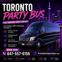 Wedding party  bus Toronto