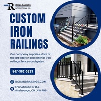Richmond Hill Wrought  Iron Railings